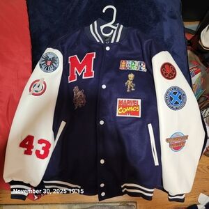 Marvel Varsity Letter Jacket...1 Of 1